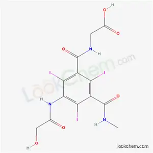 N-[3-[(ヒドロキシアセチル)アミノ]-5-メチルアミノカルボニル-2,4,6-トリヨードベンゾイル]グリシン