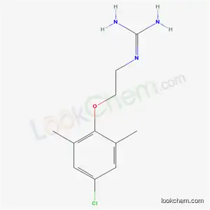 Molecular Structure of 67227-39-8 (1-[2-(4-Chloro-2,6-dimethylphenyloxy)ethyl]guanidine)