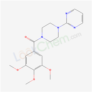 1-(2-PYRIMIDYL)-4-(TRIMETHOXYBENZOYL)-PIPERAZINE