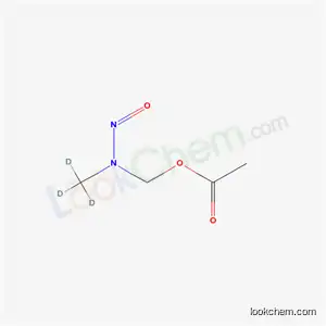 Molecular Structure of 67557-57-7 ([(~2~H_3_)methyl(nitroso)amino]methyl acetate)