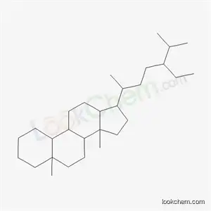 Molecular Structure of 67597-34-6 (17-(5-ethyl-6-methylheptan-2-yl)-5,14-dimethylgonane)