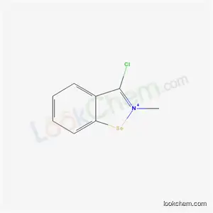 3-chloro-2-methyl-1,2-benzoselenazol-2-ium