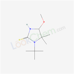 4-methoxy-5,5-dimethyl-1-tert-butyl-imidazolidine-2-thione cas  63547-68-2