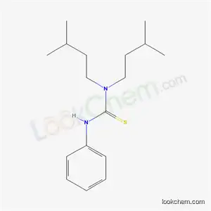 Molecular Structure of 56438-21-2 (N,N-Bis(3-methylbutyl)-N'-phenylthiourea)