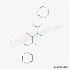 Molecular Structure of 58554-17-9 (2-phenyl-N-[(phenylcarbonothioyl)carbamoyl]acetamide)