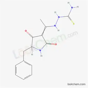 2-[1-(5-benzyl-2,4-dioxopyrrolidin-3-ylidene)ethyl]hydrazinecarbothioamide