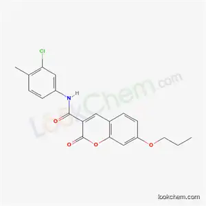 N-(3-chloro-4-methyl-phenyl)-2-oxo-7-propoxy-chromene-3-carboxamide