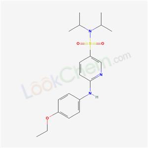 6-[(4-ethoxyphenyl)amino]-N,N-dipropan-2-yl-pyridine-3-sulfonamide