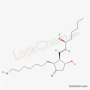 Molecular Structure of 21562-57-2 (1,11ALPHA,15S-TRIHYDROXY-PROST-13E-EN-9-ONE)