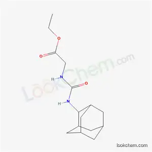 Molecular Structure of 33205-72-0 (ethyl N-(tricyclo[3.3.1.1~3,7~]dec-1-ylcarbamoyl)glycinate)