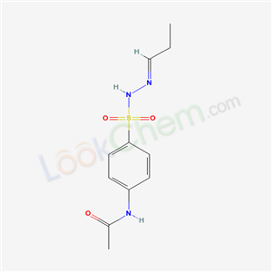 N-[4-[(propylideneamino)sulfamoyl]phenyl]acetamide cas  5448-64-6