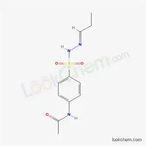 Molecular Structure of 5448-64-6 (N-(4-{[(2Z)-2-propylidenehydrazino]sulfonyl}phenyl)acetamide)