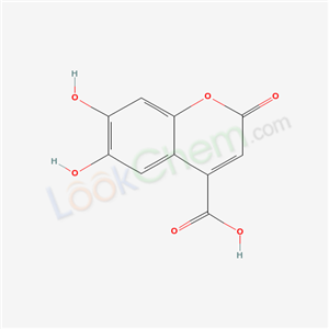 6,7-dihydroxy-2-oxo-chromene-4-carboxylic acid cas  6272-31-7