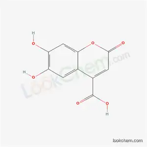 6,7-Dihydroxy-2-oxo-2H-1-benzopyran-4-carboxylic acid