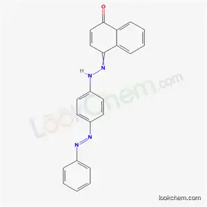 Molecular Structure of 6300-47-6 (4-({4-[(E)-phenyldiazenyl]phenyl}hydrazono)naphthalen-1(4H)-one)