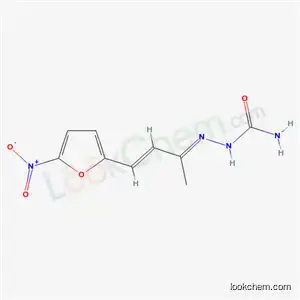 Molecular Structure of 3455-70-7 (3-(5-Nitrofuran-2-yl)-2-methylacrylaldehyde semicarbazone)
