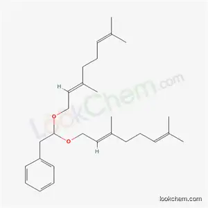 ACETALDEHYDE, PENYL : BIS (3,7- 디메틸 -2,6- 옥타 디에 닐) ACETAL