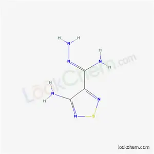 1,2,5-티아디아졸-3-카르복스이미드산, 4-아미노-, 히드라지드