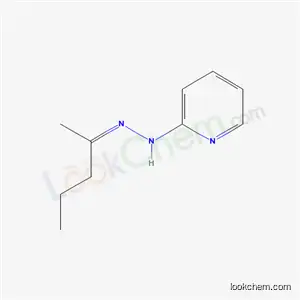 Molecular Structure of 19848-65-8 (2-[(2E)-2-(pentan-2-ylidene)hydrazinyl]pyridine)