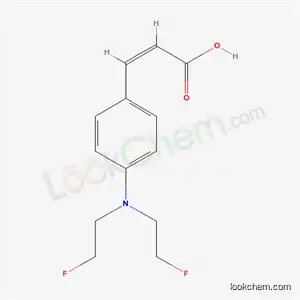 3-[p-[비스(2-플루오로에틸)아미노]페닐]프로펜산