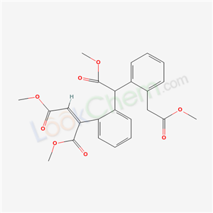 dimethyl (Z)-2-[2-[methoxycarbonyl-[2-(methoxycarbonylmethyl)phenyl]methyl]phenyl]but-2-enedioate cas  59904-23-3