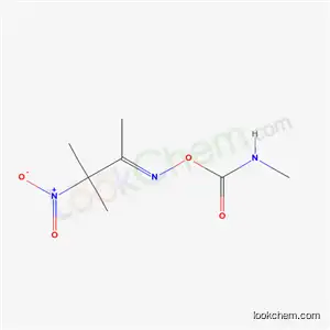 Molecular Structure of 20417-83-8 (3-Methyl-3-nitro-2-butanone O-(methylcarbamoyl)oxime)