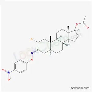 17β-아세틸옥시-2-브로모-5α-안드로스탄-3-온 O-(p-니트로페닐)옥심