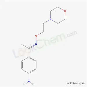 ACETOPHENONE, p-AMINO-, O-(2-MORPHOLINOETHYL)OXIME