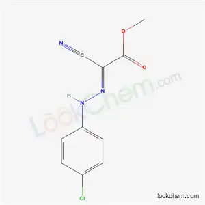 Molecular Structure of 59061-91-5 (methyl (2Z)-[(4-chlorophenyl)hydrazono](cyano)ethanoate)
