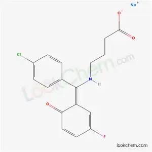 4-[α-(p-クロロフェニル)-5-フルオロ-2-ヒドロキシベンジリデンアミノ]酪酸ナトリウム