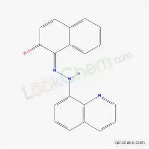 Molecular Structure of 4008-71-3 (1-(8-QUINOLYLAZO)-2-NAPHTHOL)