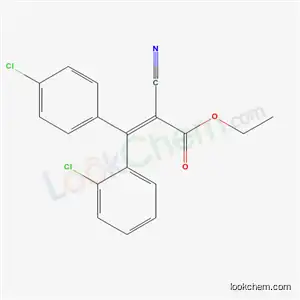 Ethyl 3-(2-chlorophenyl)-3-(4-chlorophenyl)-2-cyanoprop-2-enoate