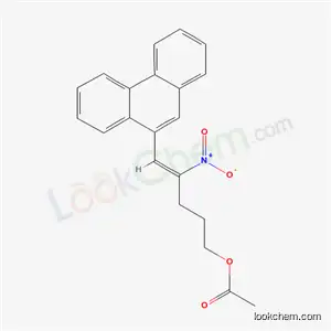 [(Z)-4-nitro-5-phenanthren-9-ylpent-4-enyl] acetate