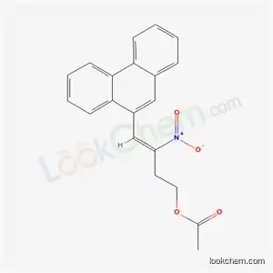 [(Z)-3-nitro-4-phenanthren-9-ylbut-3-enyl] acetate
