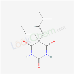 5-[(E)-3-methylbut-1-enyl]-5-propyl-1,3-diazinane-2,4,6-trione cas  67051-28-9