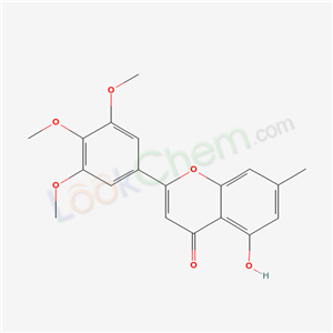 5-hydroxy-7-methyl-2-(3,4,5-trimethoxyphenyl)chromen-4-one cas  70460-23-0