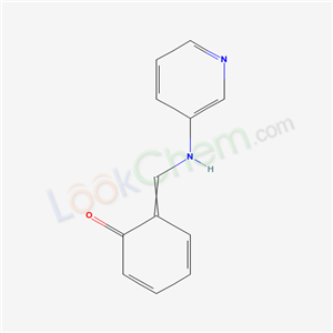 6-[(pyridin-3-ylamino)methylidene]cyclohexa-2,4-dien-1-one cas  40989-90-0