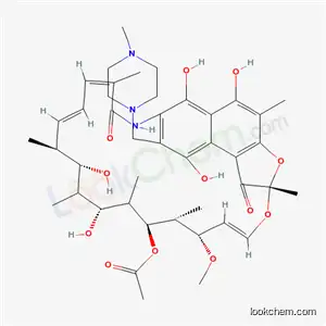 Rifamycin, 3-[(4-methyl-1-piperazinyl)methyl]-