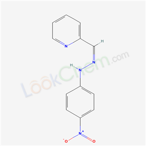 4-nitro-N-(pyridin-2-ylmethylideneamino)aniline cas  70421-66-8