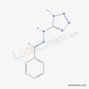 Molecular Structure of 4314-04-9 (5-[(2E)-2-benzylidenehydrazinyl]-1-methyl-1H-tetrazole)
