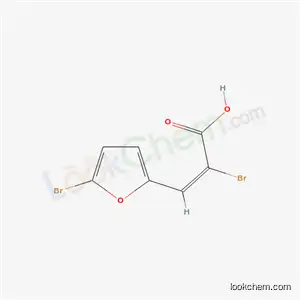 (E)-2-bromo-3-(5-bromofuran-2-yl)prop-2-enoic acid