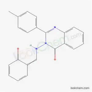 2-(4-methylphenyl)-3-{[(6-oxocyclohexa-2,4-dien-1-ylidene)methyl]amino}quinazolin-4(3H)-one