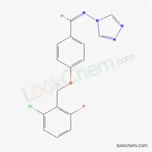 N-[(E)-{4-[(2-chloro-6-fluorobenzyl)oxy]phenyl}methylidene]-4H-1,2,4-triazol-4-amine