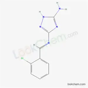 3-[(E)-(2-chlorophenyl)methylideneamino]-1H-1,2,4-triazol-5-amine