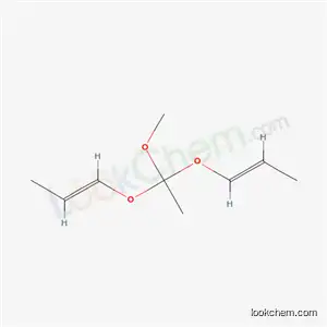 Molecular Structure of 66178-23-2 ((E,E) Di-1-propenyl methyl orthoacetate)