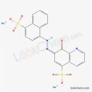 8-ヒドロキシ-7-[(4-スルホ-1-ナフタレニル)アゾ]-5-キノリンスルホン酸ジナトリウム