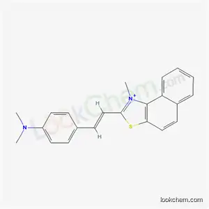 2-{2-[4-(Dimethylamino)phenyl]ethenyl}-1-methylnaphtho[1,2-d][1,3]thiazol-1-ium iodide
