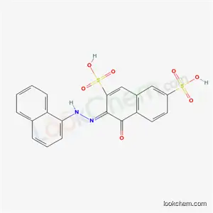 4-히드록시-3-(1-나프탈레닐아조)-2,7-나프탈렌디술폰산 이나트륨염