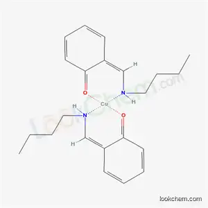 Molecular Structure of 13986-33-9 ((6Z)-6-[(butylamino)methylidene]cyclohexa-2,4-dien-1-one - copper (2:1))