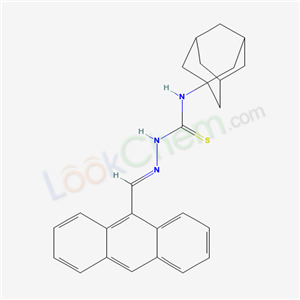 3-(1-adamantyl)-1-(anthracen-9-ylmethylideneamino)thiourea cas  32406-65-8